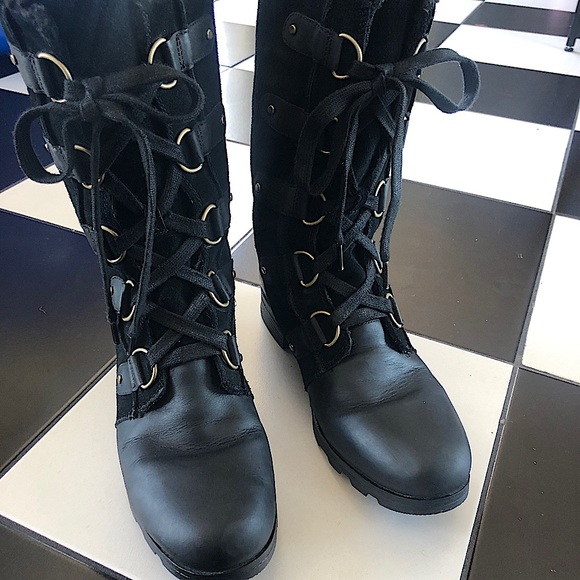 ::SOLD:: Sorel Emelie Waterproof Lace Up Boot - Picture 2 of 7